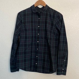 Plaid J.Crew button up